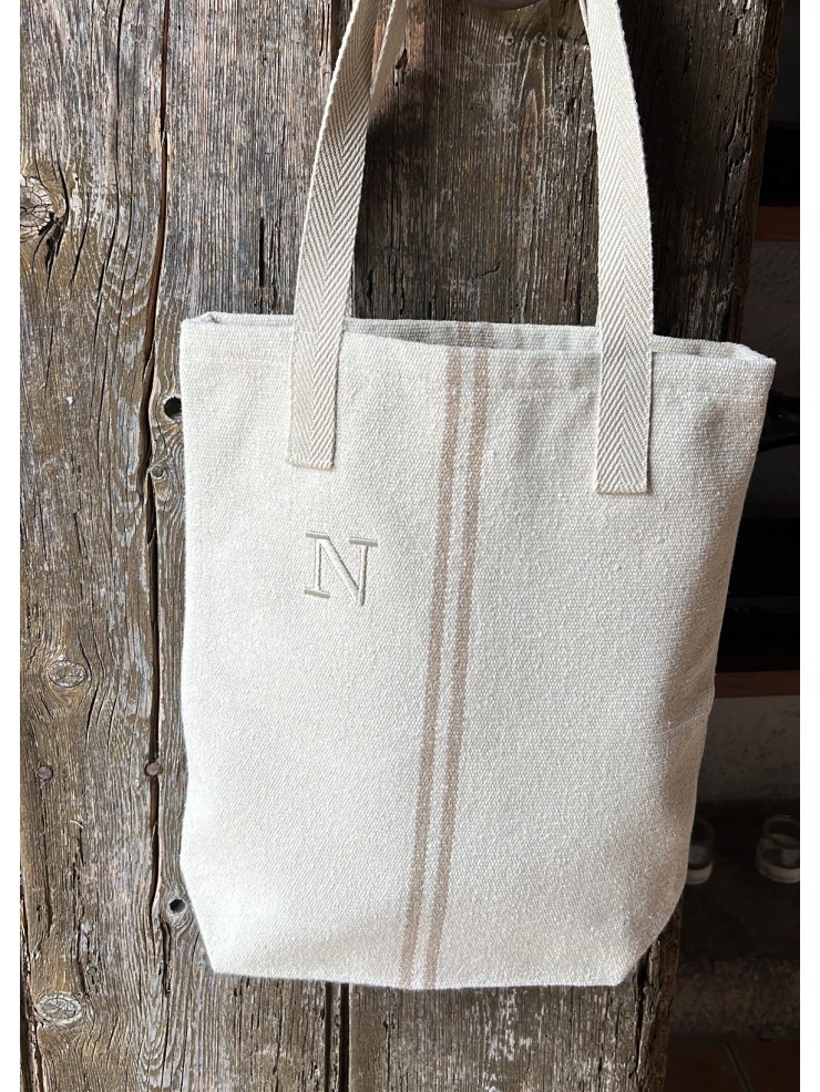 Bolsa Lino Beige