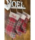 CALCETÍN NAVIDAD ROJO